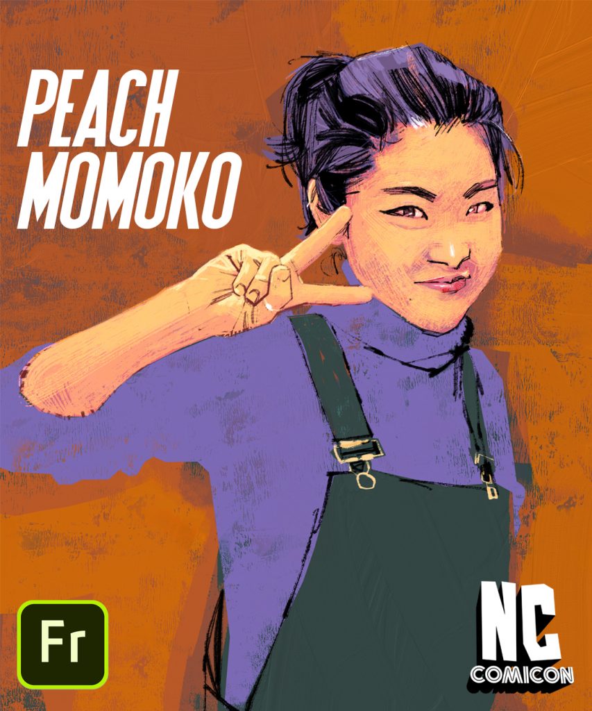 Peach Momoko NC Comicon